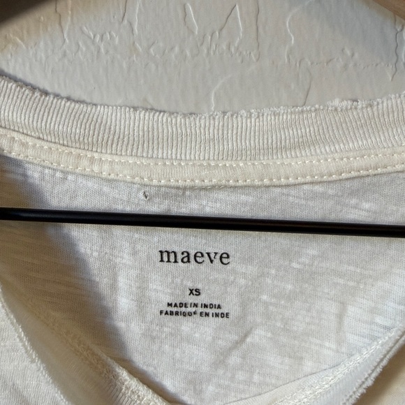 Maeve Anthropologie Tomato Grapic Boxy Tee Cotton XS - Picture 5 of 6